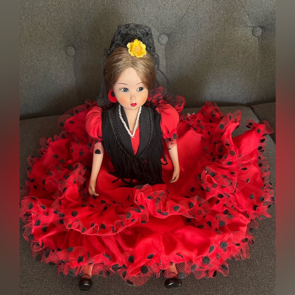 Authentic Marin Spanish Boudoir Doll